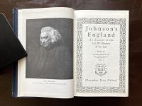 Johnson's England : An Account of the Life & Manners of his AGE Volume1&2