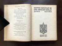 STEFAN GEORGE : DAS JAHR DER SEELE