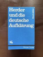 Herder und die deutsche Aufklärung