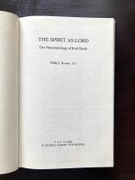 THE SPIRIT AS LOAD : The Pneumatology of Karl Barth