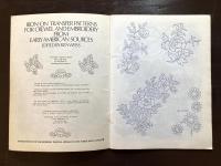 Iron on Transfer Patterns for crewel and Embroidery from Early American Sources