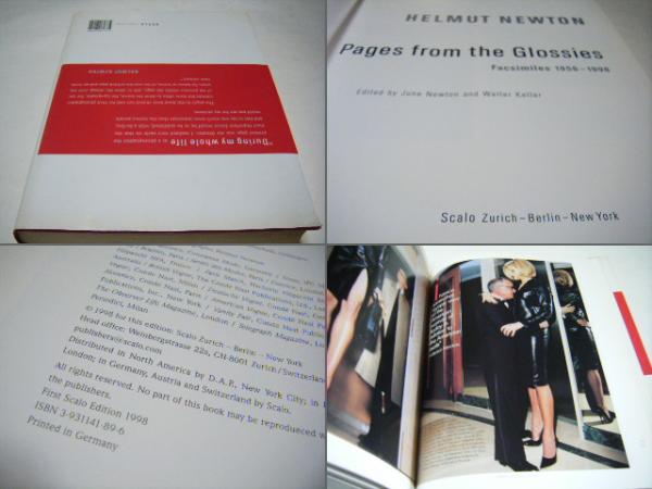 Pages from the Glossies ： HELMUT NEWTON FACSIMILES 1956