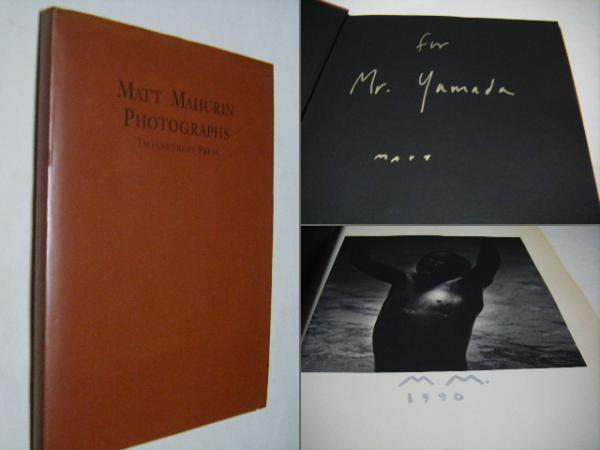 売れ筋商品 Matt Mahurin ：Photographs マット・マハリン写真集 2か所に アート・デザイン・音楽