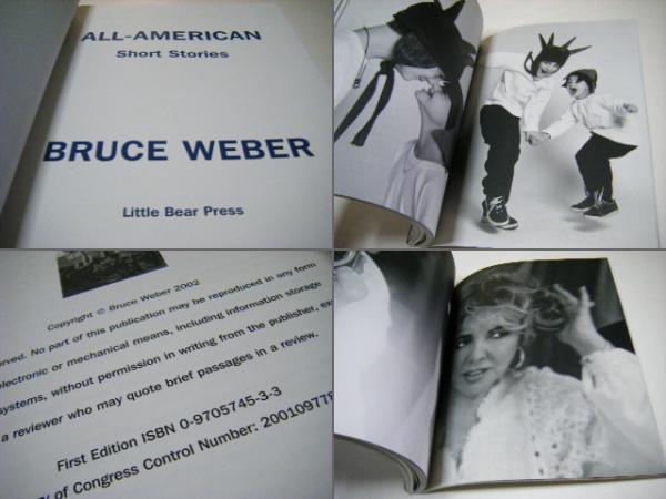 ブルース・ウェーバー 写真集 ALL-AMERICAN short stories(Bruce Weber ブルース・ウェーバー) ミキ書房  古本、中古本、古書籍の通販は「日本の古本屋」 日本の古本屋