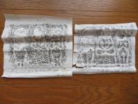 【拓本】奈良 滝寺跡 磨崖仏　10枚
