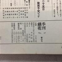 季刊銀花 1974年春 第17号 日本草花童戯集 夢師 初山滋