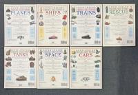 機体構造 断面イラスト集: Planes Look Ins-ide Cross-Sections 7冊セット
