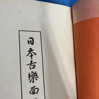 日本古樂面目録
