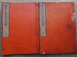 般若心経和訓図会　上下揃　弘化3年