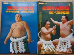 昭和の名横綱シリーズ　10＋11　2冊にて
