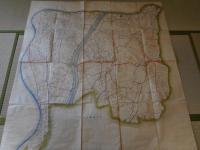 埼玉県吹上村全絵図ほか地租改正に伴う彩色絵図一括　現在の鴻巣市