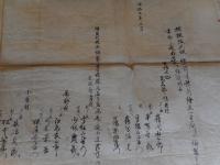 埼玉県吹上村全絵図ほか地租改正に伴う彩色絵図一括　現在の鴻巣市