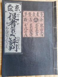 京大坂役者ともぐい評判(復刻版)