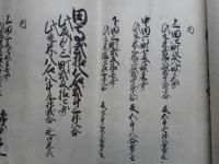 戌割付之事　茨城郡山外飯田村