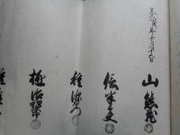 戌割付之事　茨城郡山外飯田村