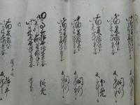 午割付之事　茨城郡山外飯田村