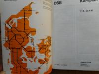 時刻表　デンマーク1981年