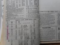 Thomas Cook Continental Timetable
時刻表1982年