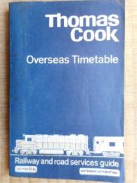 Thomas Cook Overseas Timetable 1982