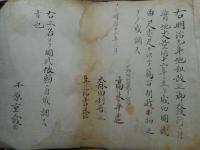 栃木県河内郡上三上町多功　地租改正絵図　明治12年