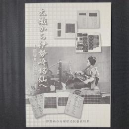 太織から伊勢崎銘仙へ　織物見本帳の世界
