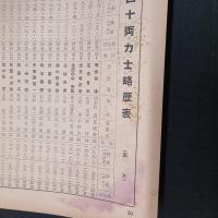 相撲 別冊　昭和35年10月　秋場所観戦案内