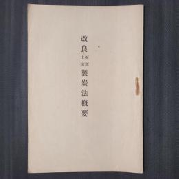 改良 石窯土窯製炭法概要