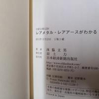 レアメタル・レアアースがわかる　日経文庫