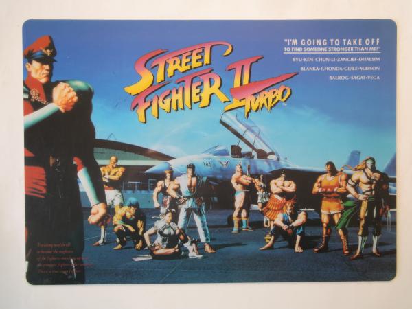 ストリートファイターII' TURBO・下敷(西谷亮・安田朗) / 古本屋えん ストリートファイターII' TURBO・下敷(西谷亮・安田朗) / 古本屋えん