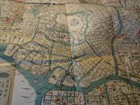 江戸御府内・古地図（明和八年辛卯毎月改）　復刻