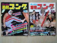 週刊ゴング（№11・13・14・15・16・17・18・19・20：9冊）1984年8月2日～10月4日