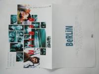 BeRLiN＜映画パンフレット＞監督：利重剛。キャスト：中谷美紀、永瀬正敏、他