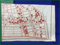 【名古屋 分譲 古地図】【名古屋市新屋敷土地区画整理組合剰余地図】