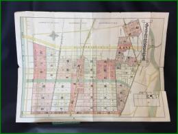 【名古屋 分譲 古地図】【名古屋市南郊耕地整理組合新町名図】