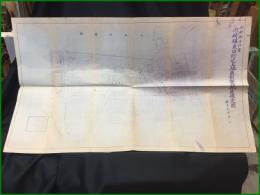 【分譲地 古地図】【川崎都市計画 川崎駅東口付近土地区画整理地区予定図】