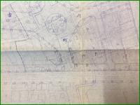 【分譲地 古地図】【川崎都市計画 川崎駅東口付近土地区画整理地区予定図】
