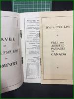 【イギリス 旅客船 運賃減免制度 仕様書 英語】【WHITE STAR LINE  CANADIAN SERVICE  FREE AND ASSISTED PASSAGE SCHEMES/ホワイトスターライン カナダ 無料・補助付き航行制度】White Star Line