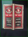 【アメリカ 鉄道 時刻表】【GREAT NORTHERN TIME TABLES/グレート・ノーザン鉄道 時刻表】GREAT NORTHERN
