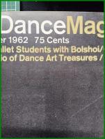 【雑誌】【DANCE MAGAZINE(ダンスマガジン)　1962年 10月】