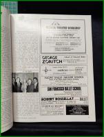 【雑誌】【DANCE MAGAZINE(ダンスマガジン)　1966年 11月】