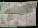 【日本交通分縣地圖　栃木縣 群馬縣　1/287,000】大阪毎日新聞