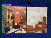 【contemporary LIVING ROOMS／KITCHENS AND DINING ROOMS／BEDROOMS／BATHROOMS（全4冊）　Chami Jotisalikorn and Karina Zabihi　photos by Invernizzi Tettoni】PERIPLUS