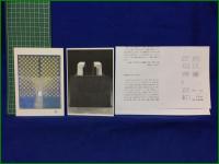 【若林奮　府中市美術館 彫刻ガイド冊子／美術館使用済み入場券（２枚）・目録（1枚）／アキライケダ ギャラリー1992年－1993年 案内状（計6通）】