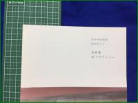 【若林奮　府中市美術館 彫刻ガイド冊子／美術館使用済み入場券（２枚）・目録（1枚）／アキライケダ ギャラリー1992年－1993年 案内状（計6通）】