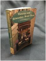 【Venteran and Edwardian Motor Cars  D.SCOTT-MONCRIEFF著】BATSFORD
