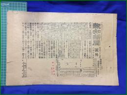 【報知新聞 明治37年 6月19日号外】【第二軍戦闘報告】