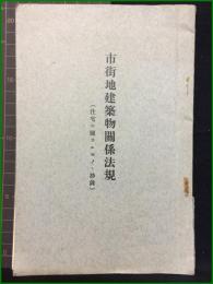 【孔版（ガリ版）】【市街地建物関係法規（住宅二関スルモノ、抄録）】