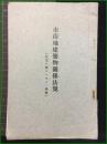 【孔版（ガリ版）】【市街地建物関係法規（住宅二関スルモノ、抄録）】