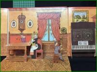 【仕掛け絵本】【The Doll's House Lothar Meggendorfer】Kestel Books/The Viking Press