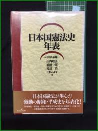【日本国憲法史年表 杉原泰雄, 山内敏弘, 浦田一郎, 渡辺治, 辻村みよ子】勁草書房